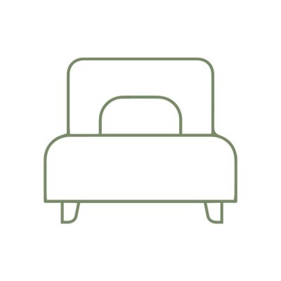 SINGLE BED 90*200 cm