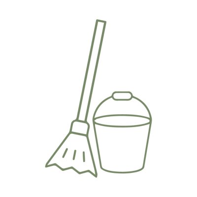 BUCKET & BROOM