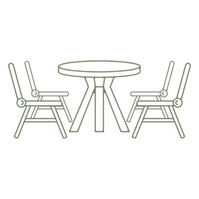 OUTDOOR TABLE *4